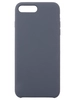 Чехол накладка Soft Touch для Apple iPhone 8 Plus (графит)