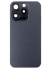 Задняя крышка для Apple iPhone 15 Pro (со стеклом камеры) (черная)