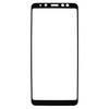 Защитное стекло для Samsung A730F Galaxy A8 plus (2018) (полное покрытие) (черное) (в упаковке)