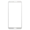 Защитное стекло для Huawei Honor 7C Pro (полное покрытие) (белое)