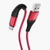Дата-кабель USB универсальный Type-C Hoco X38 Cool Charging (красный)