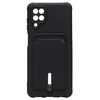 Чехол накладка SC304 для Samsung A125F Galaxy A12 (черный)