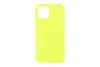 Silicon Case для iPhone 12/12 Pro (Лимонный)