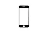 Защитное Cтекло на Дисплей 6D для iPhone 7/8/SE 2020, Полное Покрытие (Черный)