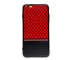 Прорезиненный Бампер iPhone 6 Plus (Рифленый/Красный)