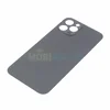 Задняя крышка для Apple iPhone 12 Pro (с широким отверстием) серый, AAA