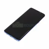 Дисплей для Samsung G965 Galaxy S9+ (в сборе с тачскрином) в рамке, синий, AAA