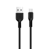 Дата-кабель Hoco X20 USB-MicroUSB (2.4 А) 3 м, черный