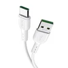 Дата-кабель Hoco X33 Surge USB-Type-C (5 A) 1 м, белый