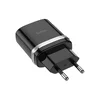 Сетевое зарядное устройство (СЗУ) Hoco C12Q QC 3.0 (USB) 3 А, черный
