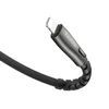 Дата-кабель Hoco U58 USB-Lightning, 1.2 м, черный