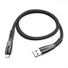 Дата-кабель Hoco U70 USB-MicroUSB, 1.2 м, серый