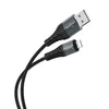 Дата-кабель Hoco X38 USB-Lightning (2.4 А) 1 м, черный
