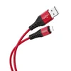 Дата-кабель Hoco X38 USB-Lightning (2.4 А) 1 м, красный