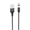 Кабель Hoco U76 Fresh USB-MicroUSB, 1.2 м, черный