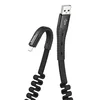 Дата-кабель Hoco U78 USB-MicroUSB, 1.2 м, черный