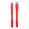 Дата-кабель Hoco U78 USB-MicroUSB, 1.2 м, красный