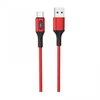 Дата-кабель Hoco U79 USB-Type-C, 1.2 м, красный