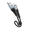 Дата-кабель Hoco X38 USB-Lightning, 0.25 м, черный