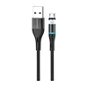 Дата-кабель Borofone BU16 USB-MicroUSB, 1 м, черный