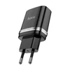 Сетевое зарядное устройство (СЗУ) Hoco N1 QC 3.0, 2.4 А, черный