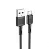 Дата-кабель Hoco X83 USB-MicroUSB, 1 м, черный