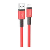 Дата-кабель Hoco X85 USB-Lightning, 1 м, красный