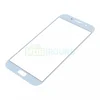 Стекло модуля для Samsung A720 Galaxy A7 (2017) голубой, AAA