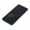 Дисплей для Samsung G990 Galaxy S21 FE (в сборе с тачскрином) в рамке, серый, 100%