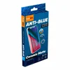 Противоударное стекло 2D FaisON Ceramics GL-24 Anti-Blue для Apple iPhone 14 Pro Max (полное покрытие / полный клей) черный, матовое