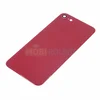 Задняя крышка для Apple iPhone 8 (в сборе со стеклом камеры) красный, AAA
