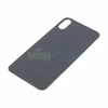 Задняя крышка для Apple iPhone XS (с широким отверстием) серый, AA