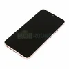 Дисплей для Samsung S906 Galaxy S22+ (в сборе с тачскрином) в рамке, розовый, 100%