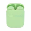 Наушники беспроводные TWS inPods 12 Macaron 5.0 (с боксом для зарядки) (Bluetooth) зеленый