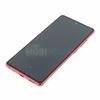 Дисплей для Samsung G780 Galaxy S20 FE (в сборе с тачскрином) в рамке, красный, 100%