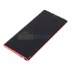 Дисплей для Samsung N970 Galaxy Note 10 (в сборе с тачскрином) в рамке, красный, 100%