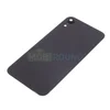 Задняя крышка для Apple iPhone XR (в сборе со стеклом камеры) черный, AAA