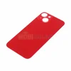 Задняя крышка для Apple iPhone 14 (с широким отверстием) красный, AAA