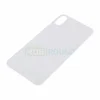 Задняя крышка для Apple iPhone X (с широким отверстием) серебро, AA