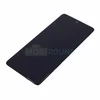 Дисплей для Samsung A715 Galaxy A71 (в сборе с тачскрином) в рамке, черный, 100%