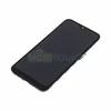 Дисплей для Samsung A015 Galaxy A01 / M015 Galaxy M01 (в сборе с тачскрином) (широкий коннектор) в рамке, черный, 100%