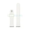 Ремешок для Apple Watch 38/40/41 мм (силиконовый) белый, Размер: M/L
