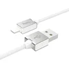 Дата-кабель Hoco U49 USB-Lightning, 1.2 м, белый