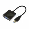 Переходник (адаптер) USB 3.0 - VGA, 0.15 м, черный