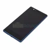 Дисплей для Nokia 3 (в сборе с тачскрином) в рамке, синий, AAA