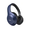 Наушники полноразмерные беспроводные Hoco W30 (Bluetooth) синий