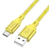 Дата-кабель Hoco X98 USB-Type-C (3 А) 1 м, золото