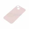 Задняя крышка для Apple iPhone 15 (с широким отверстием) розовый, AA