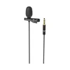 Петличный микрофон Ritmix RCM-110 AUX 3.5 мм (4-х контактный) 2 м, черный