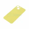 Задняя крышка для Apple iPhone 14 (с широким отверстием) желтый, AAA